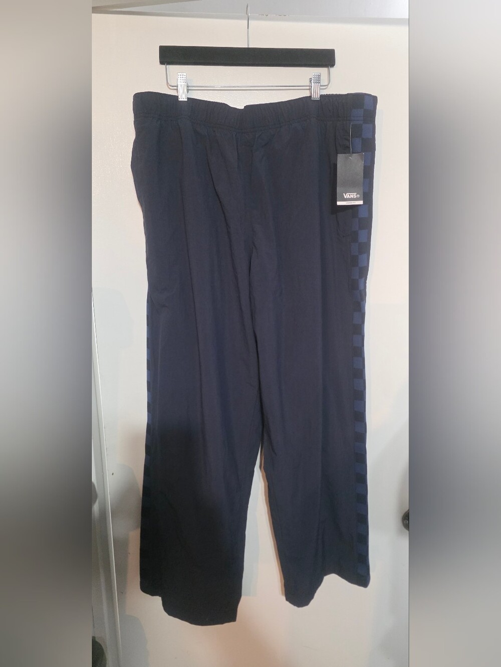 Vans Ronnie Track Pants Parisian Night Blue Loose Fit Men Size XXL NWT